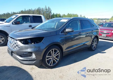2020 Ford Edge Titanium from USA, damaged, VIN 2FMPK4K99LBB58279